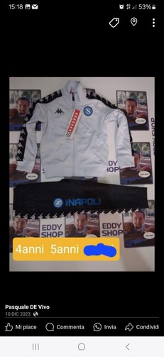 Tuta bambino ssc napoli - tuta,